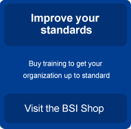 Buy BSI Training to get your organization up to standard
